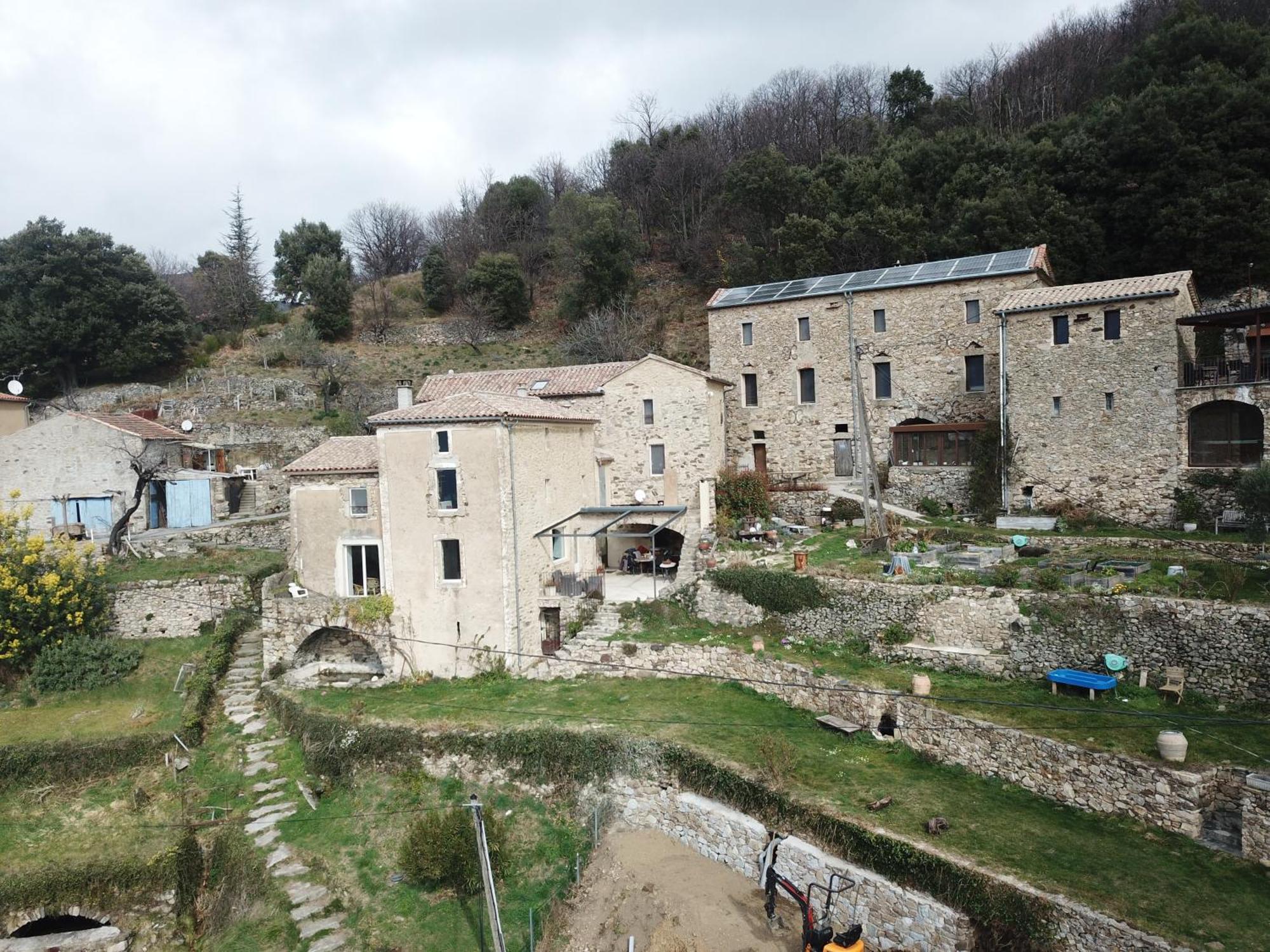 Grand Gite, Mas Favieres Notre-Dame-de-la-Rouvière Kültér fotó